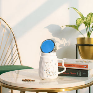 Whimsical Coffee Mug With Assorted Lid Coffee Mugs ERL