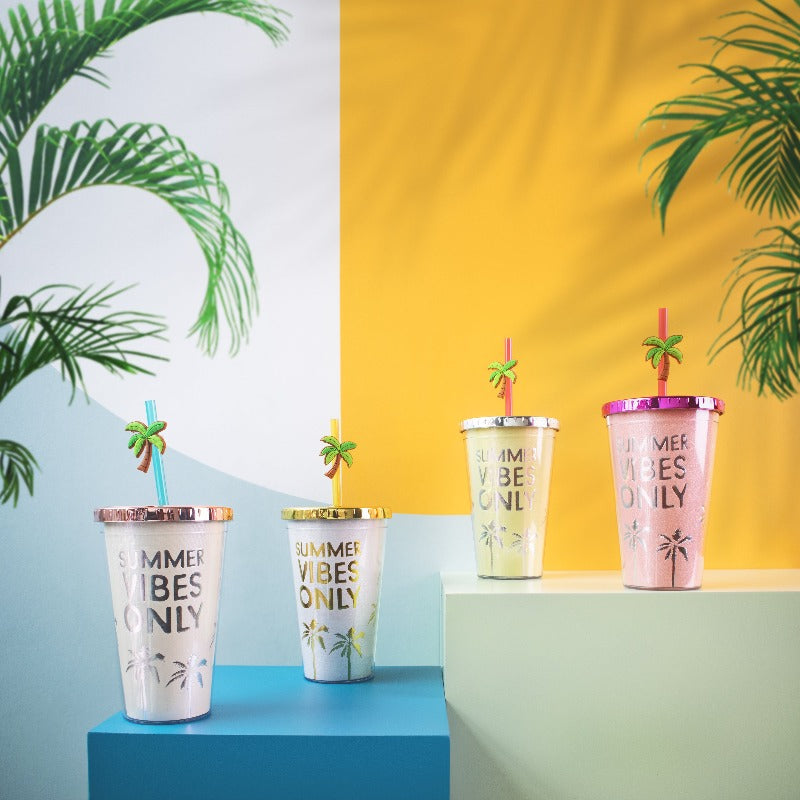 Summer Vibes Travel Sipper Sippers June Trading