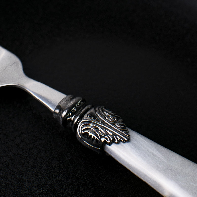 Ivory Accent Regal 24 Piece Cutlery Set Cutlery June Trading