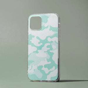 Mint Green Camo Style iPhone Cover Mobile Phone Cases June Trading iPhone 12
