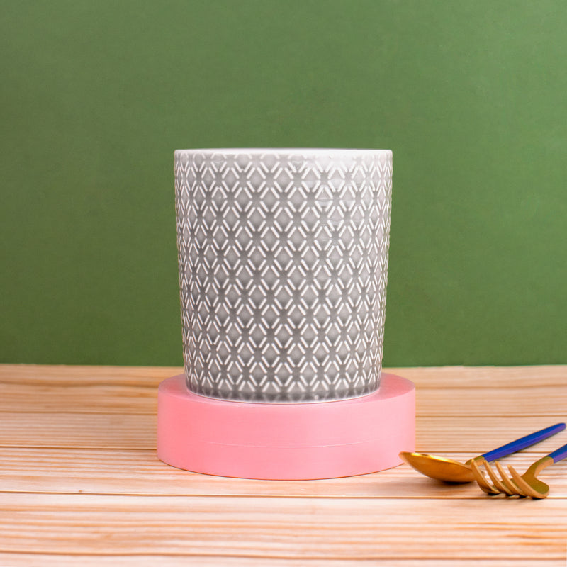 Traditional Pattern Cutlery Stand Cutlery Stand June Trading Fog Grey