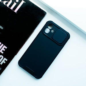 Colour Me Vivid Camera Slider Apple iPhone 12 Cover iPhone 12 June Trading Midnight Blue