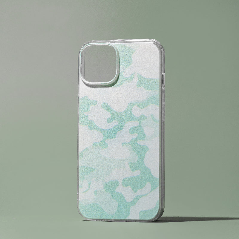 Mint Green Camo Style iPhone Cover Mobile Phone Cases June Trading iPhone 14