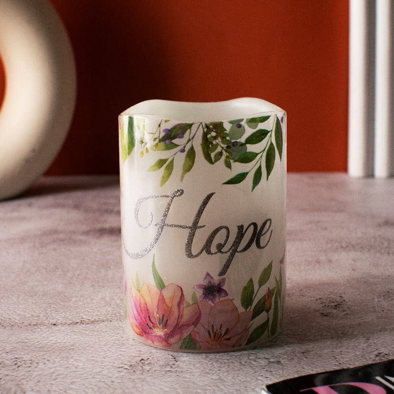 Wick N Whimsy Flameless LED Candle (Battery-Operated)