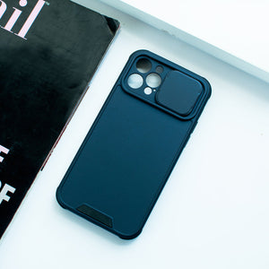 Colour Me Vivid Camera Slider Apple iPhone 12 Pro Cover iPhone 12 Pro June Trading Midnight Blue