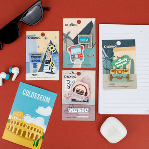 Cute Luggage Stickers Luggage tags June Trading