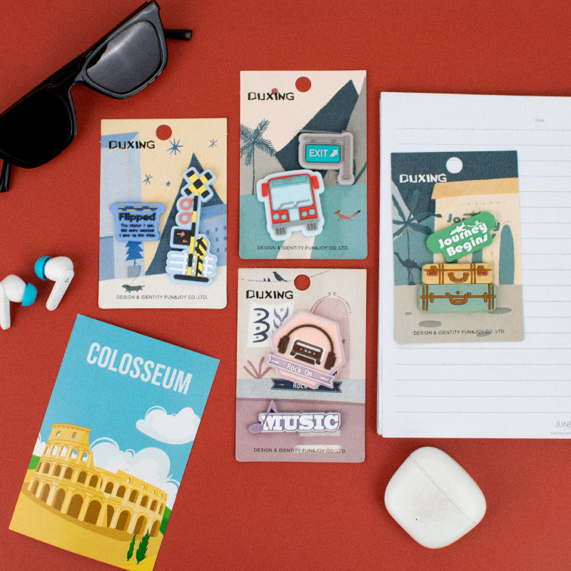 Cute Luggage Stickers Luggage tags June Trading