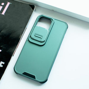 Colour Me Vivid Camera Slider Apple iPhone 13 Pro Cover iPhone 13 Pro June Trading Fern Metallic Green