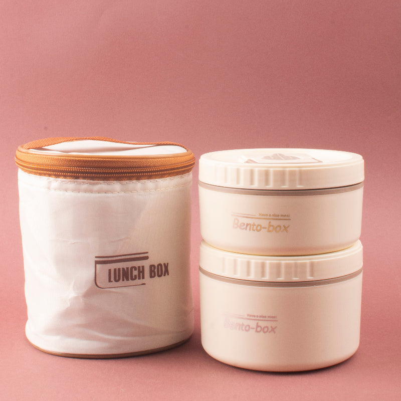 Bento Lunch Set with Airtight Containers & Carry Bag