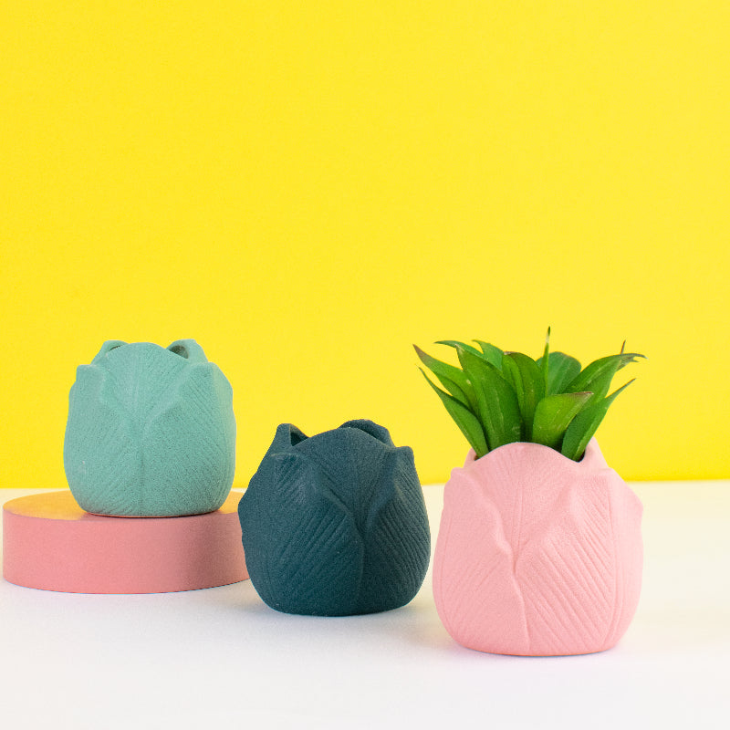 Lotus Bud Ceramic Vase Vases June Trading