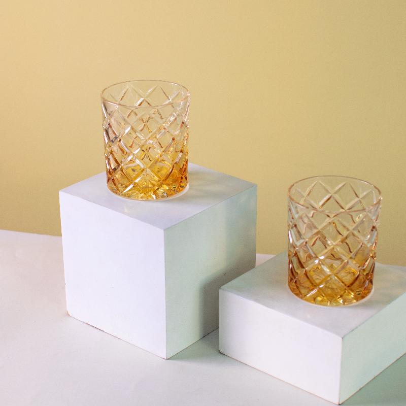 Sunset Prism Crystal Glasses (Set Of 2, 4 & 6)