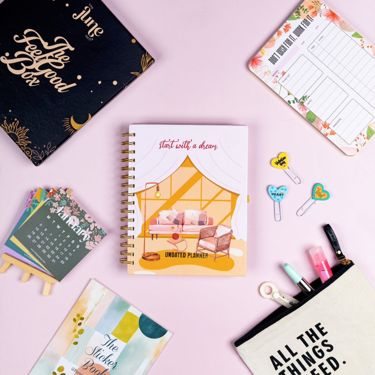 The Feel-Good Planner Box™ | Start With A Dream Edition