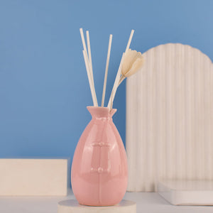 Savour The Scent Reed Diffuser Aroma Diffusers June Trading Exotic Rose (pink base)