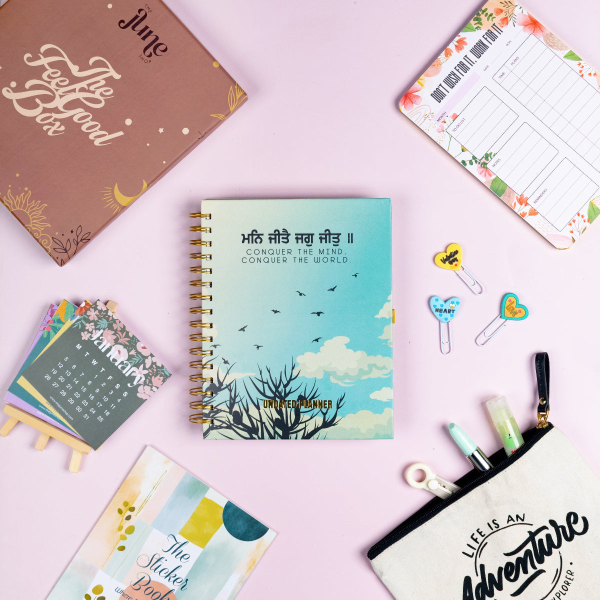 The Feel-Good Planner Box™ | Conquer The World Edition