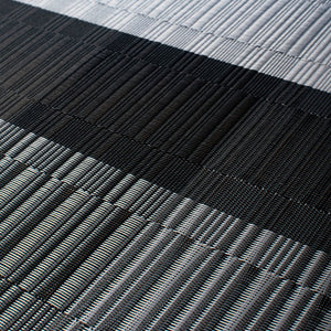 Elira Black Table Mats Set | 6 Pcs Tablemat The June Shop