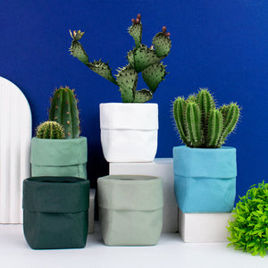 Nordic Bag Shape Planter Planters June Trading