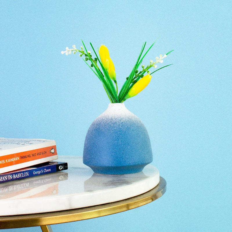 Chic Terracotta Round Vase Vases June Trading