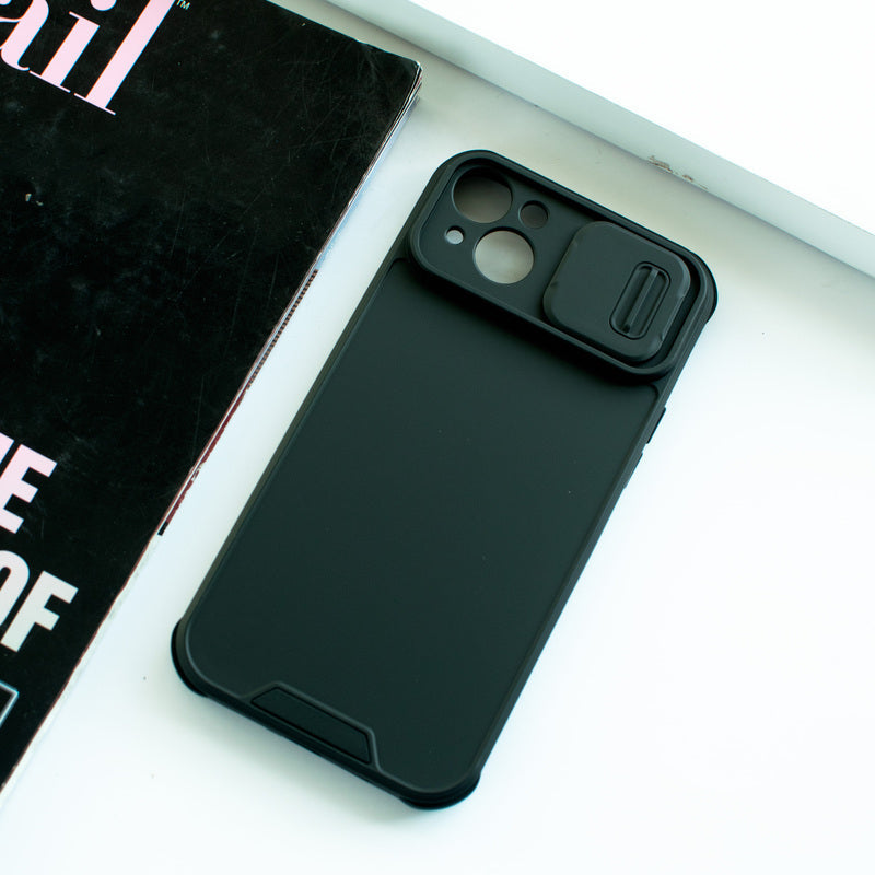 Colour Me Vivid Camera Slider Apple iPhone 14 Plus Cover iPhone 14 Plus June Trading Onyx Black