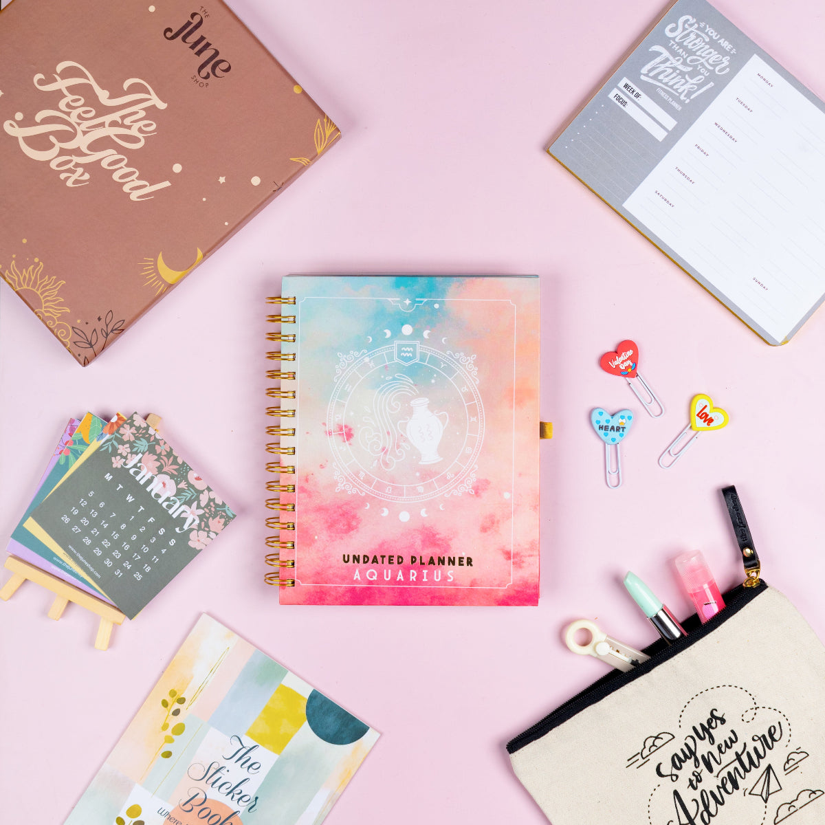 The Feel-Good Planner Box™ | Aquarius Edition