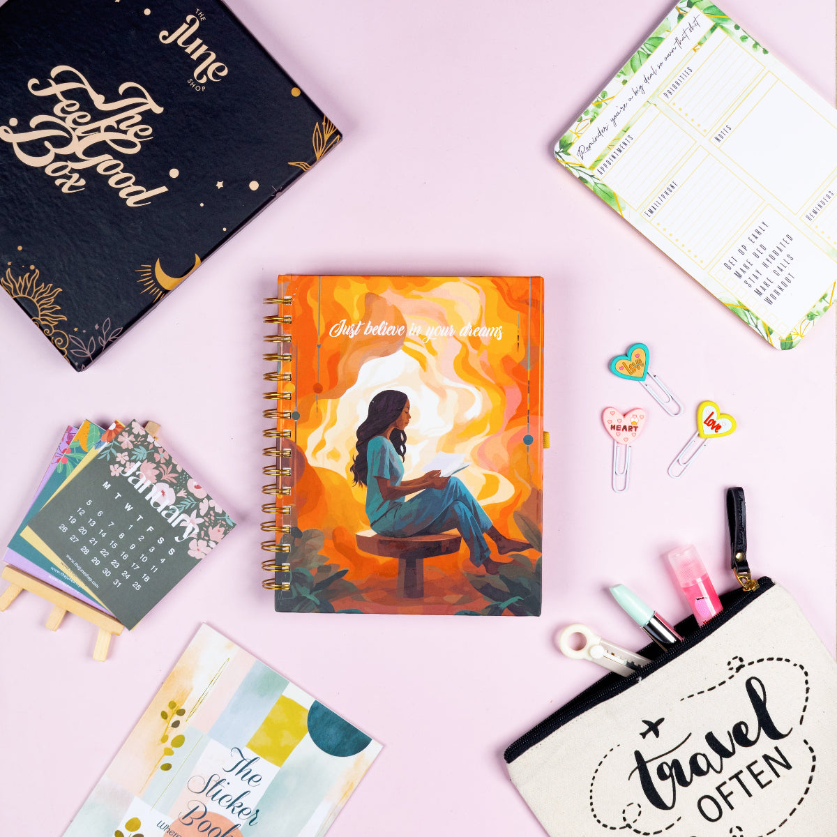 The Feel-Good Planner Box™ | Just Believe In Your Dreams Edition