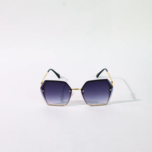 Retro Ombre Space Blue Sunglass Eyewear June Trading