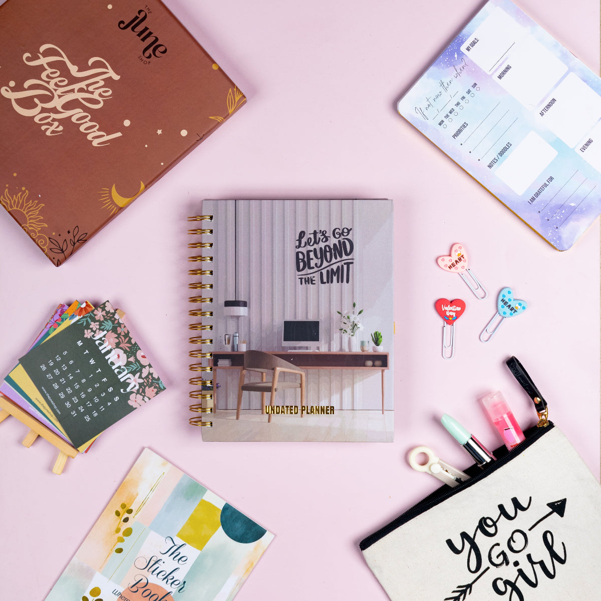 The Feel-Good Planner Box™ | Let's Go Beyond The Limit Edition