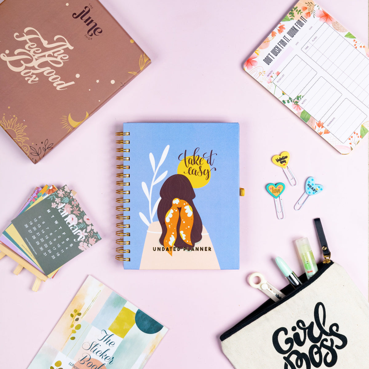 The Feel-Good Planner Box™ | Take It Easy Edition