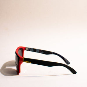 Busy Being Fab Black & Red Sunglass Eyewear The June Shop