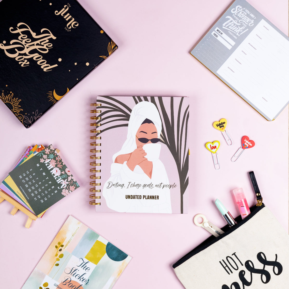 The Feel-Good Planner Box™ | Darling, I Choose Goals Edition