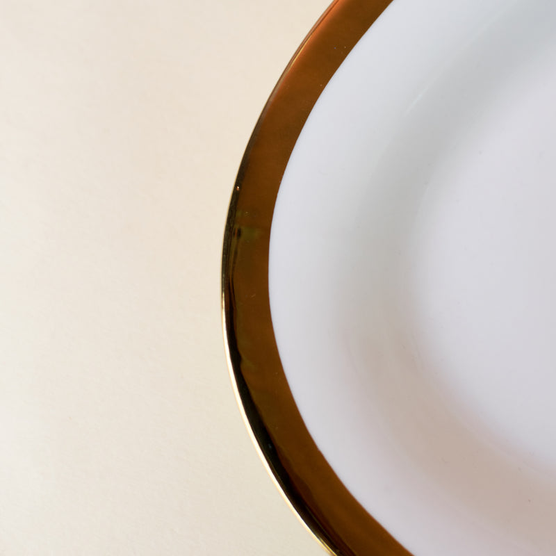 Aurulent Oval Serving Plate Serving Tray June Trading