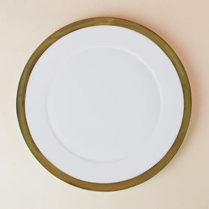 Aurulent Edge Dinner Plate (8 Inches) Starter Plates June Trading