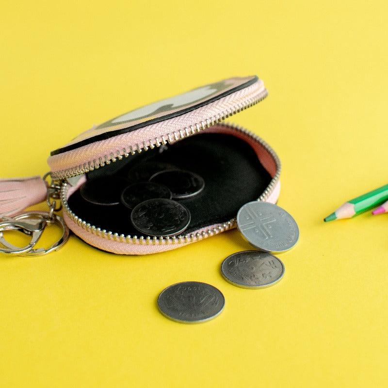 Cloudy Day Coin Pouch Keychain Keychain ERL