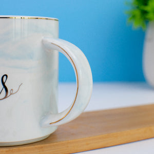 Mr and Mrs Marble Coffee Mug Coffee Mugs June Trading