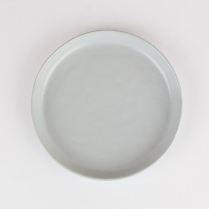 Suave Grey Ceramic Plate Starter Plates June Trading