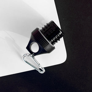 Quirky Black Design Metal Bottle Bottles June Trading