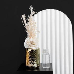 Sterling Vase Pampas Reed Diffuser Aroma Diffusers June Trading Wild Rose