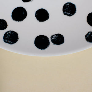 Skittish Polka Dot Dinner Plate Dinner Plates June Trading