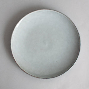 Speckled Artistic Dinner Plate - Hailstorm Grey (9 Inches) Dinner Plates June Trading