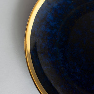 Gold Edge Glazed Dinner Plate (10 Inches) Dinner Plates June Trading