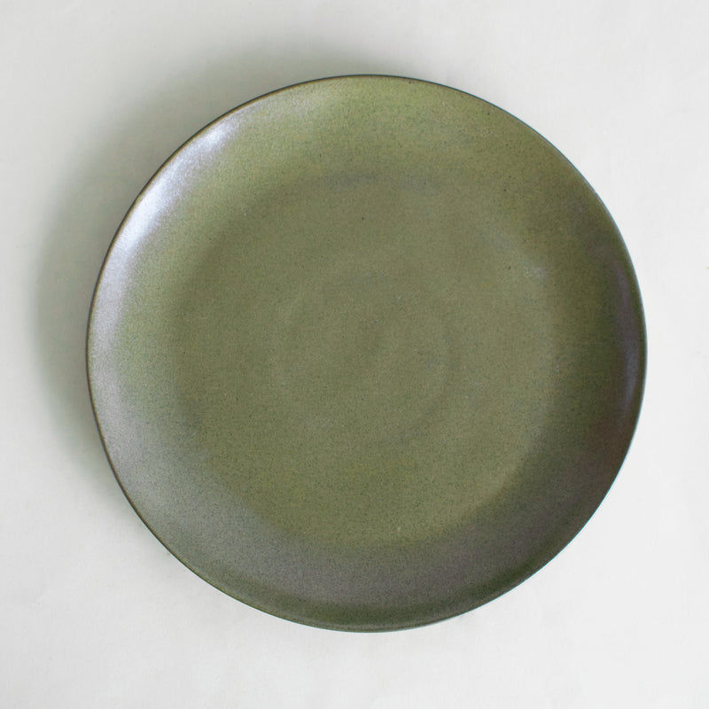 Earthen Soft-Hued Dinner Plate - Stone Grey (9 Inches) Dinner Plates June Trading
