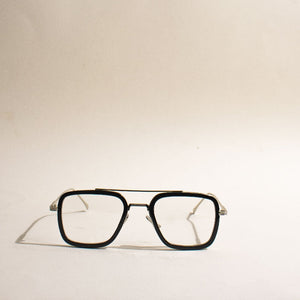 Legendary Rectangle Clear Sunglass Eyewear June Trading