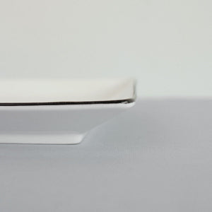 Mr. & Mrs. Ceramic Square Starter Plate Starter Plates June Trading