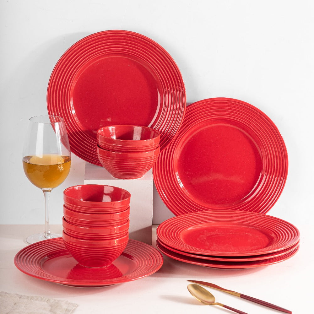 Ophelia Rogue Red Set Of 12