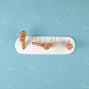 Wooden Playful Hook Organizer Hooks June Trading