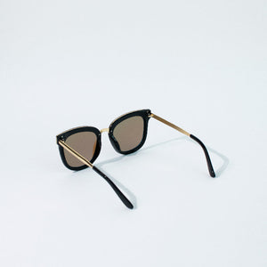 Slay It Aqua Tones Mirror Sunglass Eyewear ERL