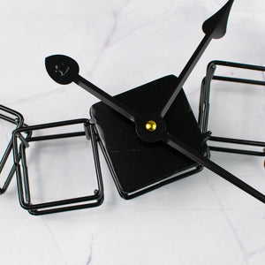 Stacked Blocks Stylish Wall Clock Wall Clocks June Trading