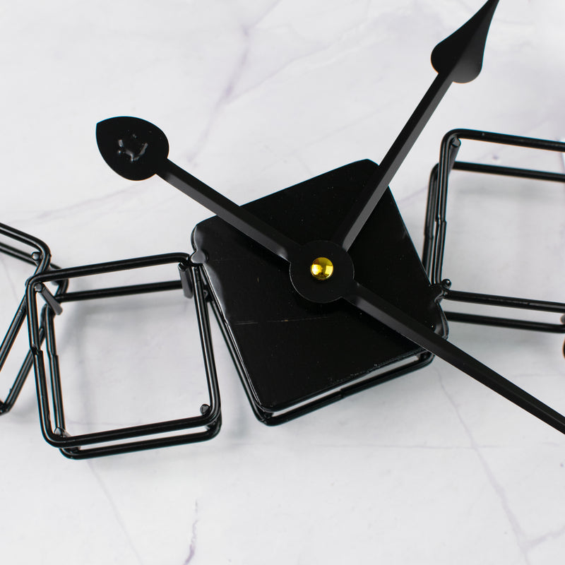 Stacked Blocks Stylish Wall Clock Wall Clocks June Trading