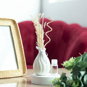 Elusive Vase Pampas Reed Diffuser Aroma Diffusers June Trading Charming Jasmine