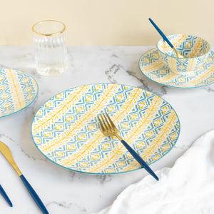 Colorful Designer Moroccan Dinner Plate Dinner Plates June Trading Single Plate