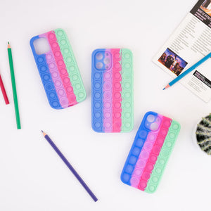 Apple iPhone Intense Pop It Premium Soft Silicone Case Mobile Phone Cases June Trading